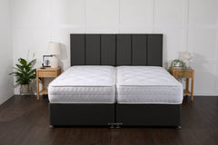 Apollo Essentials Guest Hotel Zip and Link 2000 Pocket Sprung Mattress - Zip and Link Mattress - 5' King Size x 6'3" Length - SOMNA Beds