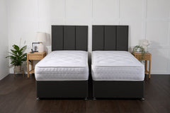 Apollo Essentials Guest Hotel Zip and Link 2000 Pocket Sprung Mattress - Zip and Link Mattress - 5' King Size x 6'3" Length - SOMNA Beds