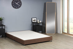 Signature Low Divan Bed Base On Chrome Glides - Low Divan - 2'6 Small Single - SOMNA Beds