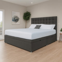 Prague Side Lift Ottoman Divan Bed