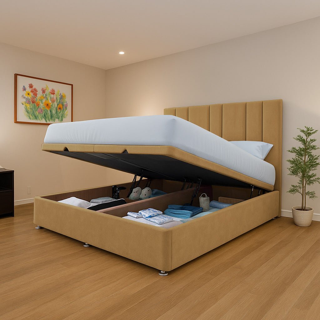 Alaska End Lift Ottoman Divan Bed - Ottoman - SOMNA Beds