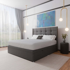Atlanta Winged Side Lift Ottoman Divan Bed - Ottoman - SOMNA Beds