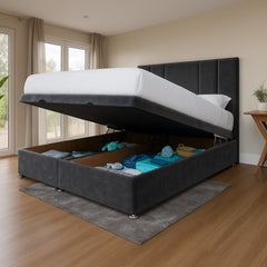 Austin End Lift Ottoman Divan Bed - Ottoman - SOMNA Beds
