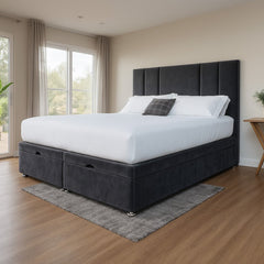 Austin End Lift Ottoman Divan Bed - Ottoman - SOMNA Beds