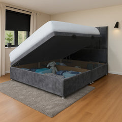 Austin Side Lift Ottoman Divan Bed - Ottoman - SOMNA Beds