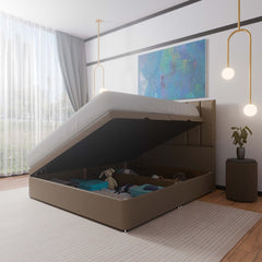Austin Side Lift Ottoman Divan Bed - Ottoman - SOMNA Beds