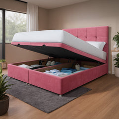 Colorado End Lift Ottoman Divan Bed - Ottoman - SOMNA Beds