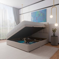 Colorado Side Lift Ottoman Divan Bed - Ottoman - SOMNA Beds
