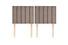 Dartford Strutted Upholstered Headboard Zip And Link
