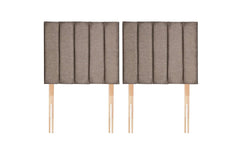 Dartford Strutted Upholstered Headboard Zip And Link - SOMNA Beds
