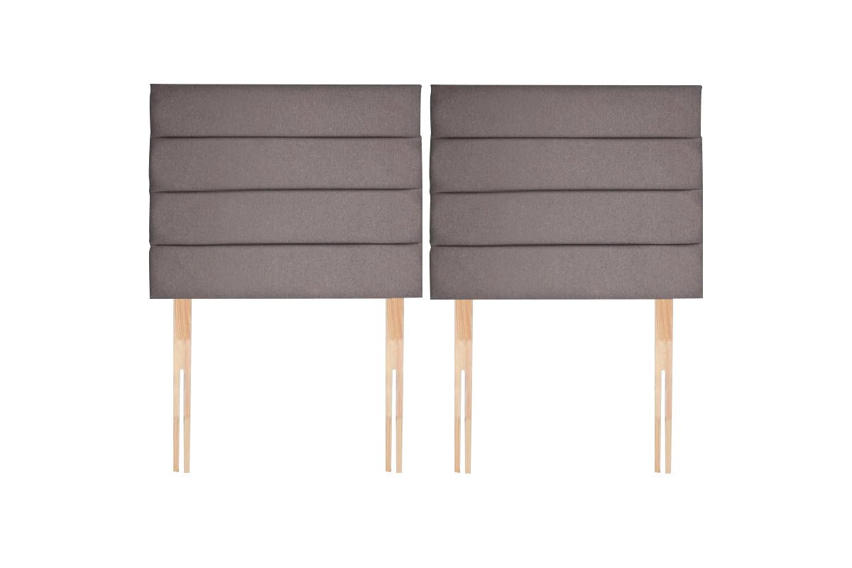 Dundee Strutted Upholstered Headboard Zip And Link - SOMNA Beds