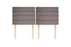 Dundee Strutted Upholstered Headboard Zip And Link