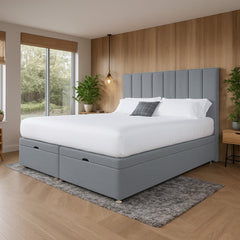 Madrid End Lift Ottoman Divan Bed - Ottoman - SOMNA Beds