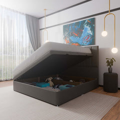Madrid Side Lift Ottoman Divan Bed - Ottoman - SOMNA Beds