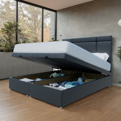 Miami End Lift Ottoman Divan Bed - Ottoman - SOMNA Beds