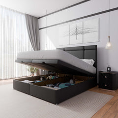 Miami End Lift Ottoman Divan Bed - Ottoman - SOMNA Beds