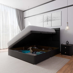 Miami Side Lift Ottoman Divan Bed - Ottoman - SOMNA Beds