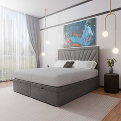 Nevada End Lift Ottoman Divan Bed - Ottoman - SOMNA Beds
