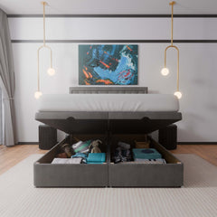 Nevada End Lift Ottoman Divan Bed - Ottoman - SOMNA Beds