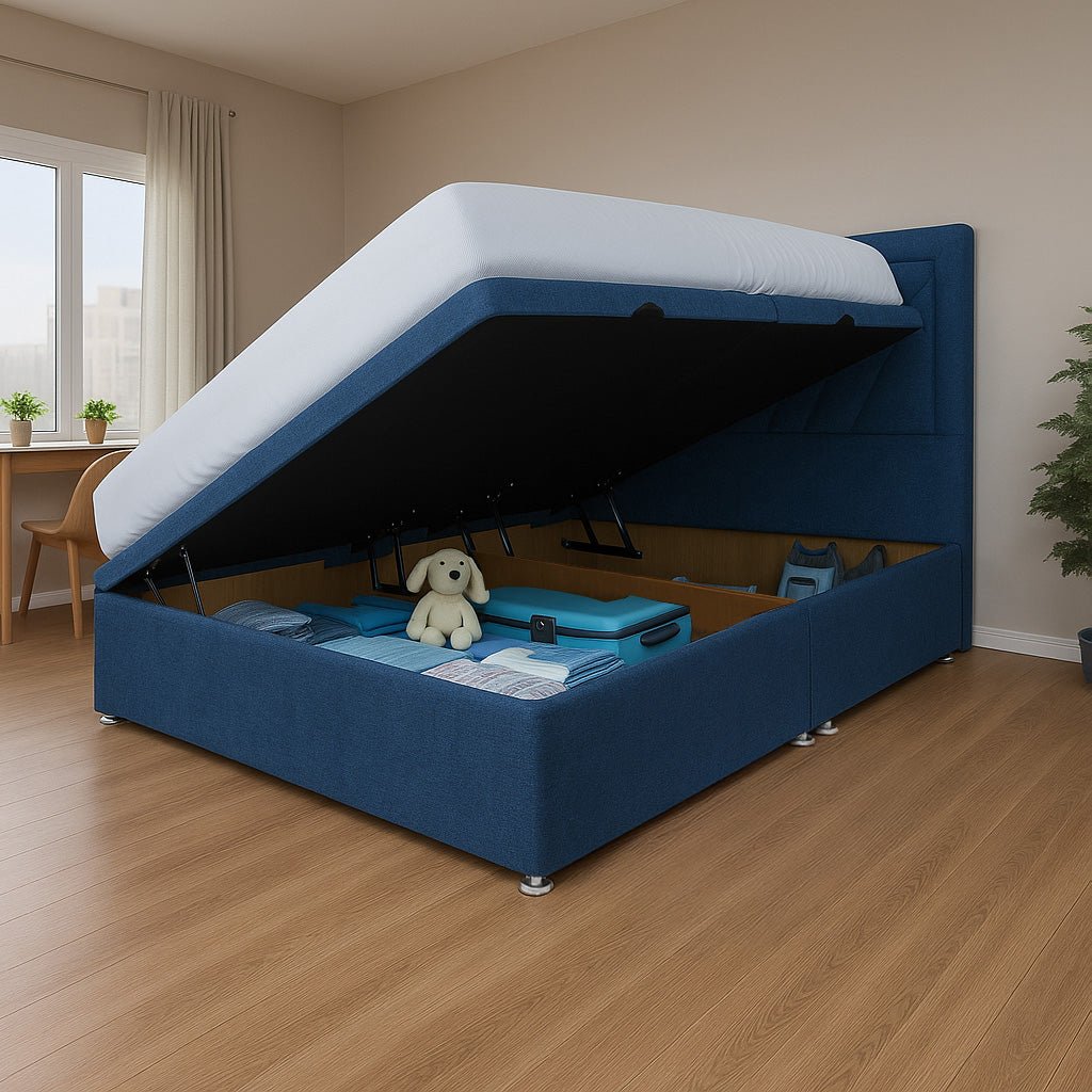 Nevada Side Lift Ottoman Divan Bed - Ottoman - SOMNA Beds