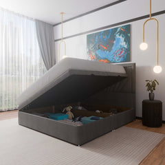 Nevada Side Lift Ottoman Divan Bed - Ottoman - SOMNA Beds
