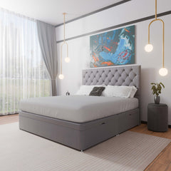New York Side Lift Ottoman Divan Bed - Ottoman - SOMNA Beds