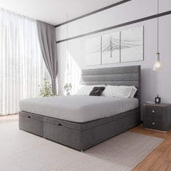 Rome End Lift Ottoman Divan Bed - Ottoman - SOMNA Beds