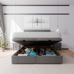 Rome End Lift Ottoman Divan Bed - Ottoman - SOMNA Beds