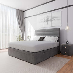 Rome Side Lift Ottoman Divan Bed - Ottoman - SOMNA Beds
