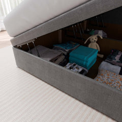 Rome Side Lift Ottoman Divan Bed - Ottoman - SOMNA Beds