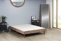 Signature Divan Bed Base on Wooden Legs - Divan Base - SOMNA Beds
