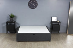 Signature Half End Lift Ottoman Storage Divan Bed Base - Divan Base - SOMNA Beds