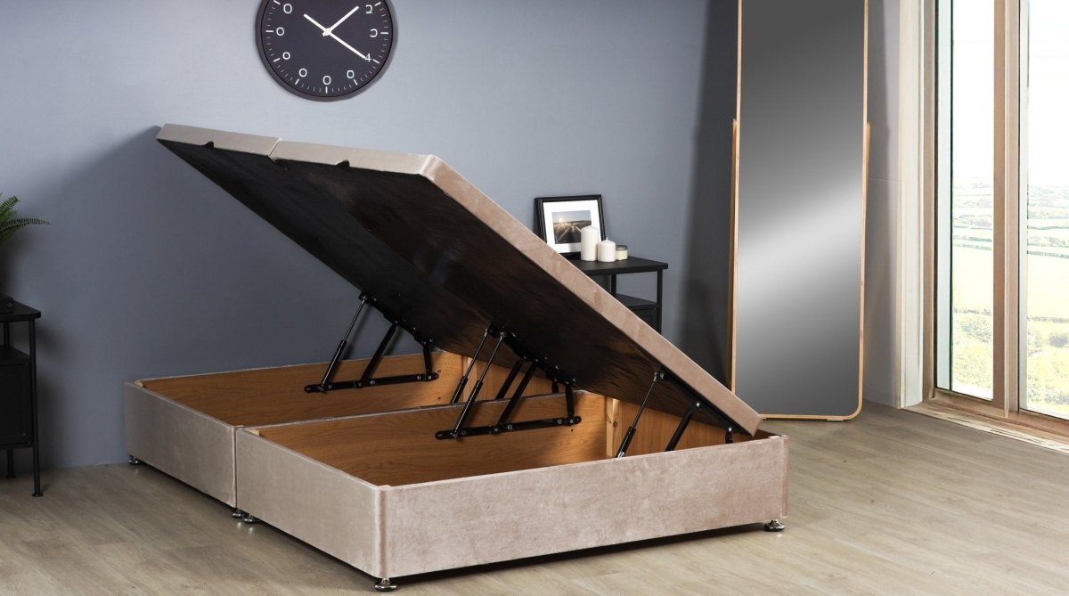 Signature Side Lift Ottoman Storage Divan Bed Base - Divan Base - SOMNA Beds
