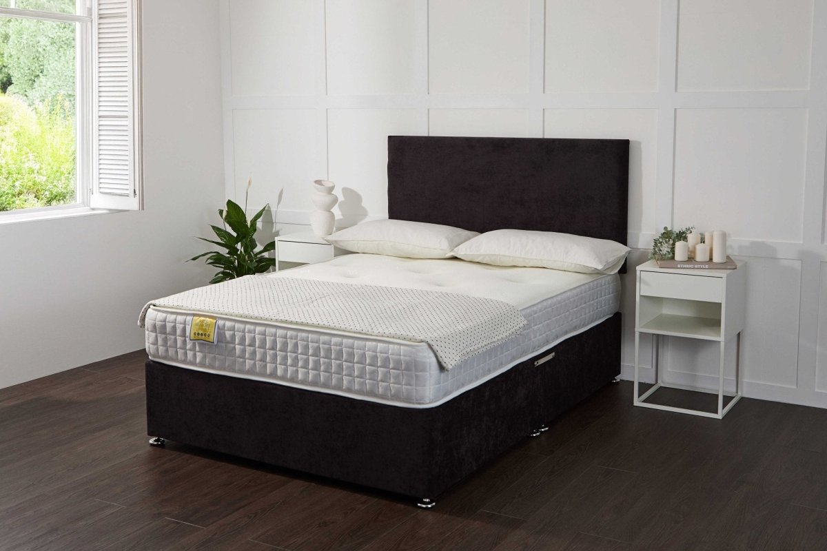Somna Ares Memory Coil Sprung Divan Bed Set - Divan beds - SOMNA Beds