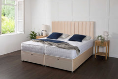 Somna Essential Guest Hotel Zip and Link 1000 Pocket Sprung Ottoman Divan Bed Set - Zip and Link Beds - SOMNA Beds