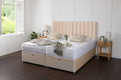 Somna Essential Guest Hotel Zip and Link 1500 Pocket Sprung Ottoman Divan Bed Set - Zip and Link Beds - SOMNA Beds