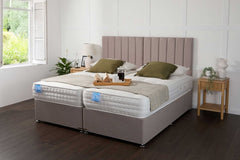 Somna Luxury Hotel Zip and Link 3000 Pocket Sprung Intelligent Memory Divan Bed Set - Zip and Link Beds - SOMNA Beds