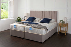 Somna Luxury Hotel Zip and Link 5000 Pocket Sprung Intelligent Wool Divan Bed Set - Zip and Link Beds - SOMNA Beds