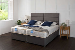 Somna Supreme Guest Hotel Zip and Link 1500 Pocket Sprung Divan Bed Set - Zip and Link Beds - SOMNA Beds
