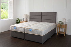 Somna Supreme Guest Hotel Zip and Link 1500 Pocket Sprung Divan Bed Set - Zip and Link Beds - SOMNA Beds