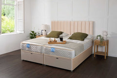 Somna Supreme Guest Hotel Zip and Link 2000 Pocket Sprung Ottoman Divan Bed Set - Zip and Link Beds - SOMNA Beds