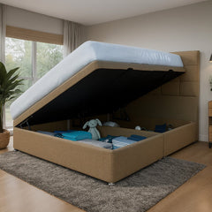 Venice Side Lift Ottoman Divan Bed - Ottoman - SOMNA Beds