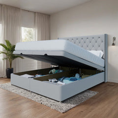 Washington Winged End Lift Ottoman Divan Bed - Ottoman - SOMNA Beds